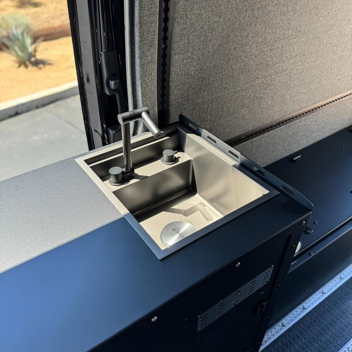 SLIDING DOOR GALLEY
