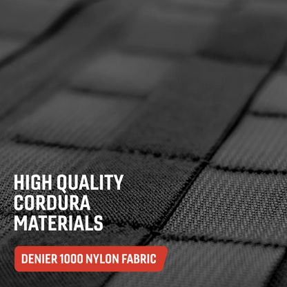 Velcro Tech Panel - Black | Large (8" x 15.5")