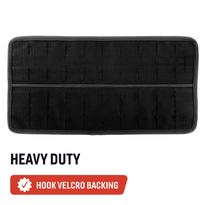 Velcro Tech Panel - Black | Large (8" x 15.5")