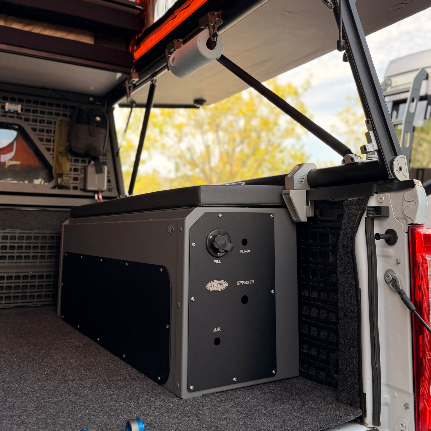 Truck Camper Trunk | Aluminum Bed Storage Box