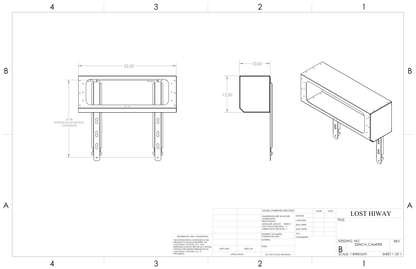 TRUCK CAMPER UPPER CABINET