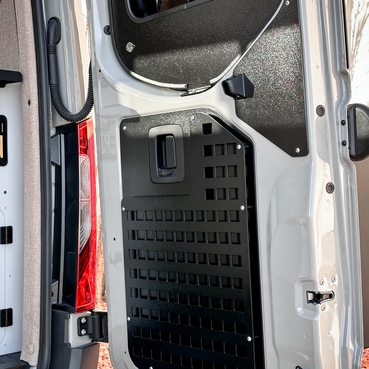 Van Rear Panel Van Rear Door Panel Kit | Aluminum Upgrade Panels | Lost Hiway – LOST HIWAY