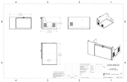 Doorway Cooler Tray