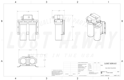 H20 Hiway Solution Water Filtration Kit