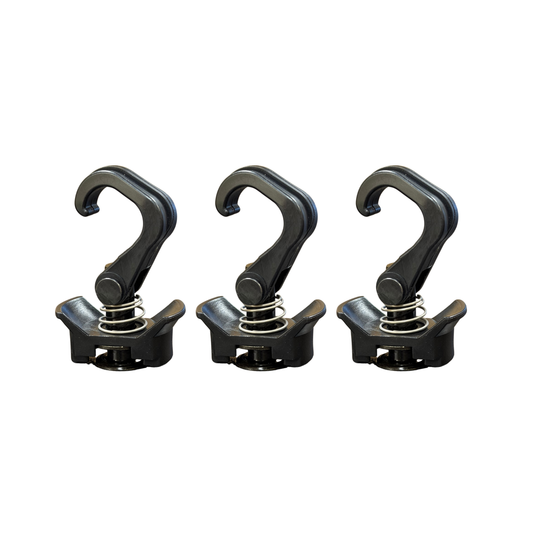 Adjustable L-Track Gear Hook