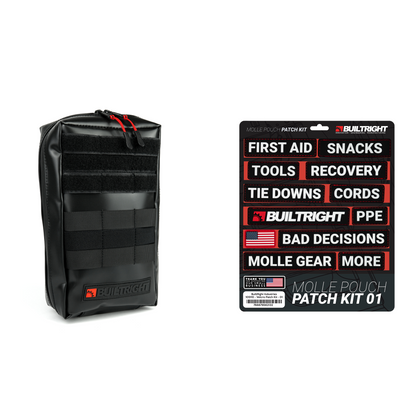 MOLLE Pouch - Black | Small (6"x10")