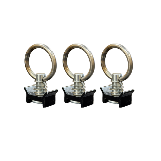 Stainless Steel Adjustable L-Track Rings